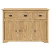 vidaXL Sideboard BODO Honey Brown 115.5 x 44 x 80 cm Engineered Wood