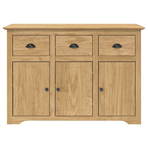 vidaXL Sideboard BODO Honey Brown 115.5 x 44 x 80 cm Engineered Wood