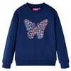 vidaXL Kids'Sweatshirt Navy 128