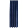 vidaXL Blackout Curtains 2 pcs Dark Blue 140 x 225 cm Velvet