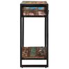 vidaXL Console Table Multicolour 90 x 33 x 75 cm Solid Reclaim Wood