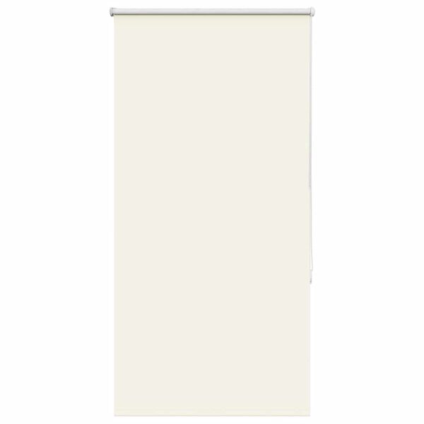vidaXL Roller Blind Blackout Off White 65x130 cm Fabric Width 60.7 cm Polyester