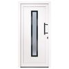 vidaXL Front Door White 98x200 cm PVC