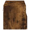 vidaXL TV Wall Cabinet Smoked Oak 60x30x30 cm Engineered Wood
