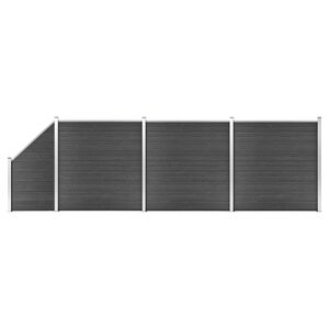 vidaXL Fence Panel Set WPC 619x