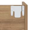 vidaXL Shoe Cabinet 2 pcs Artisan Oak 60 x 18 x 60 cm Engineered Wood