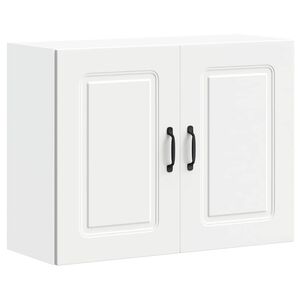 vidaXL Kitchen Wall Cabinet Kalmar White Engineered Wood