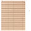 vidaXL Venetian Blind Oak Look 130 x 160 cm 35 mm Solid Paulownia Wood