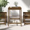 vidaXL Garden Table Honey Brown 121x82.5x110 cm Solid Wood Pine