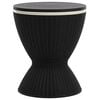 vidaXL 3-in-1 Ice Cooler Table Black Polypropylene