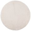 vidaXL Area Rugs Round SIROLO Beige &Oslash; 120 CM Polyester