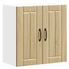 vidaXL Kitchen Wall Cabinet Lucca Sonoma Oak Engineered Wood