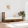 vidaXL Pull-out Day Bed without Mattress Honey Brown 2x(90x190) cm