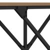 vidaXL Console Table Artisan oak 140 x 29 x 75 cm Engineered Wood