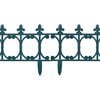 vidaXL Lawn Edgings 16 pcs Green 10 m PP