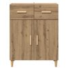 vidaXL Sideboard Artisan oak 34 x 69.5 x 89 cm Engineered wood