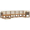 vidaXL Outdoor Sofa Set 7 pcs Natural Solid Acacia Wood