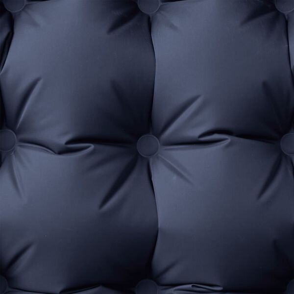 vidaXL Self Inflating Camping Mattress with Pillow 1-Person Grey