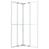 vidaXL Shower Cabin Frosted ESG 90x70x180 cm