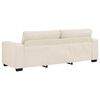 vidaXL Sofa Beige 221 x 77 x 82 cm Linen