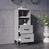 vidaXL Sideboard Grey Sonoma 34.5x34x90 cm Engineered Wood