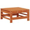 vidaXL Garden Lounge Set 7 pcs Wax Brown Solid Pine Wood