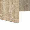 vidaXL Wall-Mounted Desk Sonoma Oak 60 x 45 x 30 cm Engineered Wood