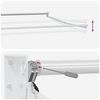 vidaXL Electric Retractable Awning White 3 x 2.5 m