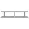 vidaXL Wall Shelf 2 pcs Concrete Grey 90x18x20 cm Engineered Wood