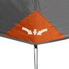 vidaXL Family Tent with LED 10-Person Light Grey and Orange Quick Release