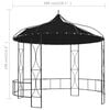 vidaXL Gazebo 300x290 cm Anthracite Round