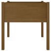 vidaXL Garden Planters 2 pcs Honey Brown 70x70x70 cm Solid Pinewood