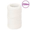vidaXL Boat Rope Full White 2 mm 250 m Polypropylene