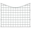 vidaXL Lower Arch Garden Fence Set 77.5x64 cm Green