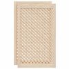 vidaXL Cabinet Doors Lattice Design 2 pcs 59.5x99 cm Solid Wood Pine