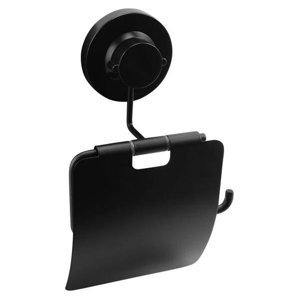 CORNAT Toilet Paper Holder 3in1 comfort Black
