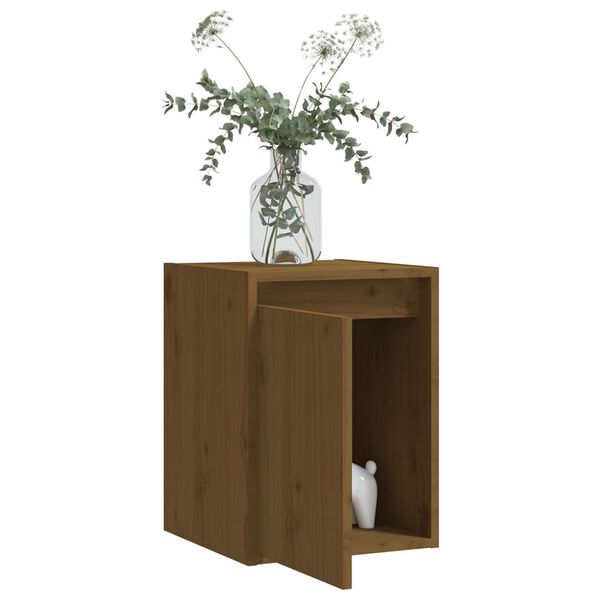 vidaXL Wall Cabinets 2 pcs Honey Brown 30x30x40 cm Solid Wood Pine