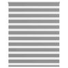 vidaXL Zebra blind 120.9x175 cm Fabric Width 116.7 cm grey