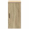 vidaXL Bathroom Cabinet Wall-mounted Sonoma Oak 30 x 31.5 x 61 cm