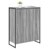 vidaXL Shoe Cabinet Grey Sonoma 79 x 36 x 100 cm Engineered Wood