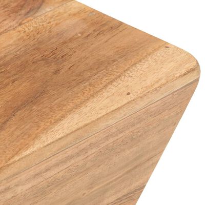vidaXL Coffee Table V-shape 66x66x30 cm Solid Acacia Wood