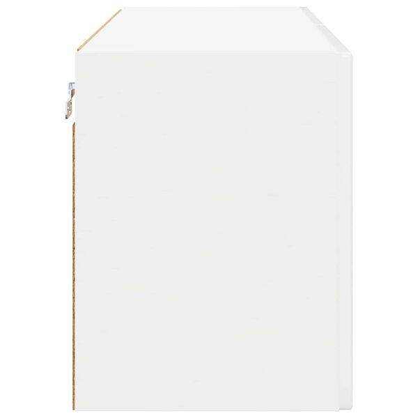 vidaXL Kitchen Wall Cabinet 2 pcs High Gloss White 60 x 31 x 40 cm