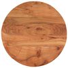 vidaXL Table Top &Oslash;60x3.8 cm Round Solid Wood Acacia