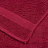 vidaXL Wash Towels "FROGN" 10 pcs Bordeaux 30x30 cm 360 gsm