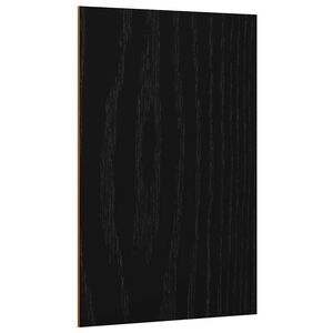 vidaXL Decor Panels 12 pcs Black Oak 40 x 60 x 0.27 cm Engineered Wood