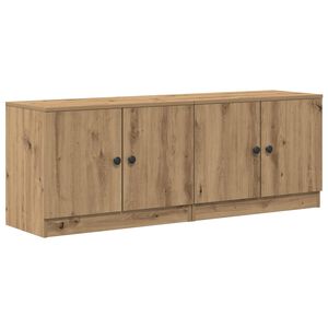 vidaXL Storage Cabinet for Loft Bed 2 pcs Artisan Oak 66 x 35 x 48 cm