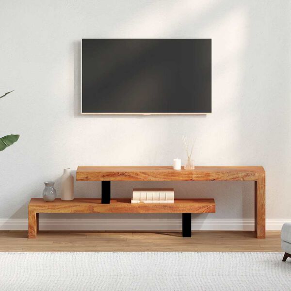 vidaXL TV Stand Solid Acacia Wood