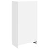 vidaXL Shoe Cabinet 7 Shelves White
