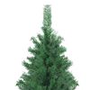 vidaXL Christmas Tree with Decorative String Lights Green 400 cm PVC