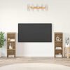 vidaXL TV Cabinet Set Wall-mounted 2 pcs Artisan Oak 107 x 35 x 37 cm